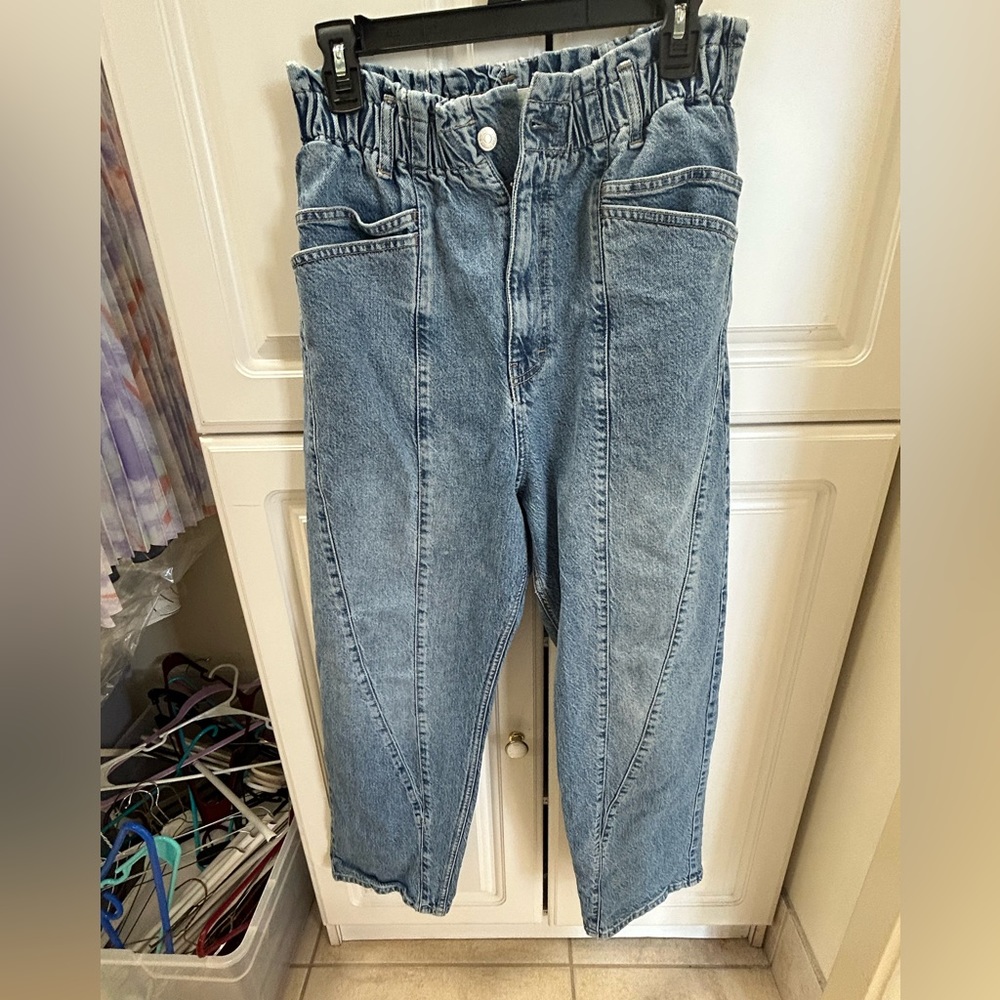 We the Free high rise baggy jeans size M